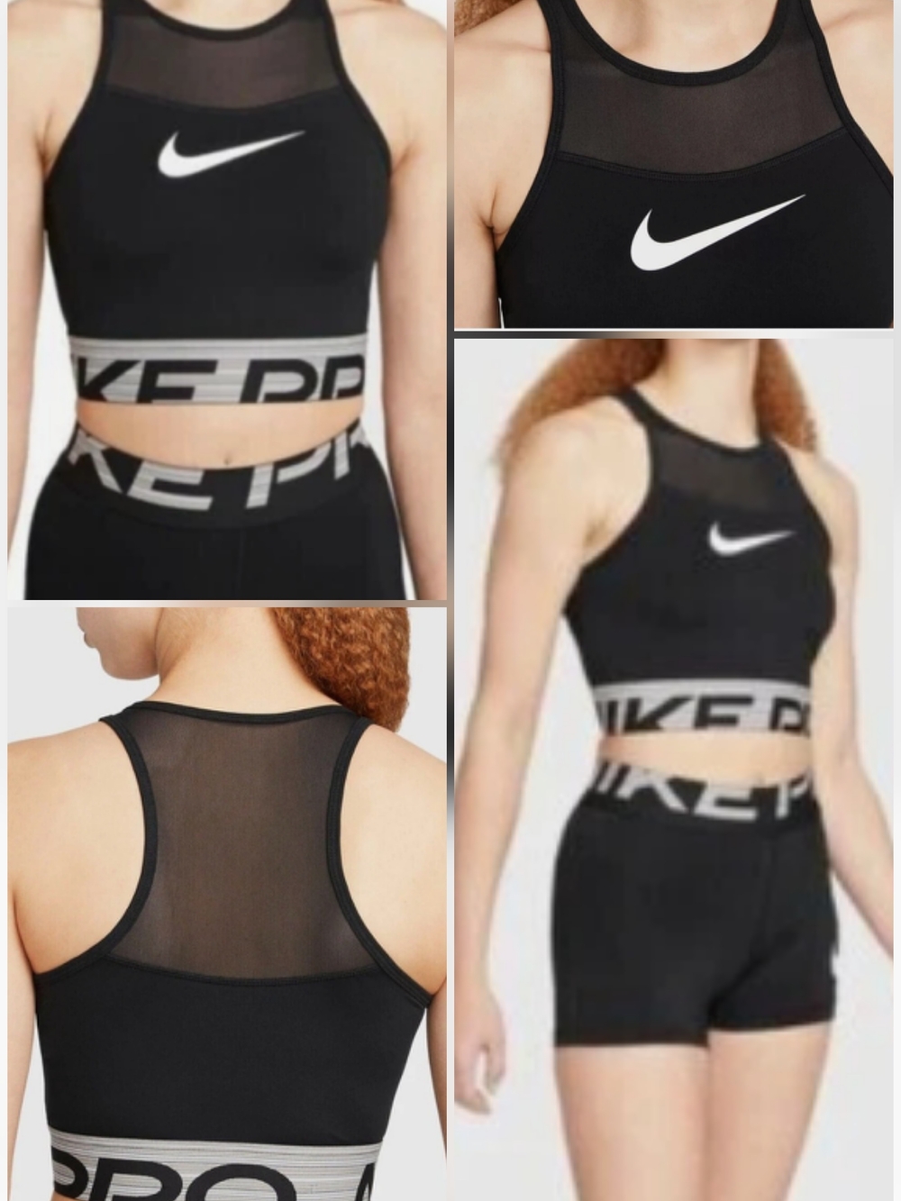3 For $30🎉HOST PICK🎉😃Nike Dri-Fit Pro Graphic Crop Training Top